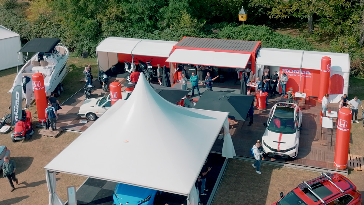 HONDA at WHEELS [14 SEPT 2025] DRONESTILL 2