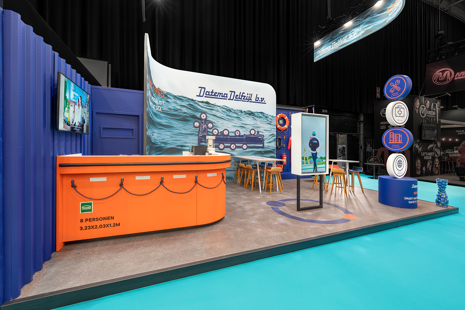 KOP EXPO - DATEMA NAUTICAL SAFETY - EUROPORT 2025 - ROTTERDAM - STAND PHOTOGRAPHY - #9383(lr)