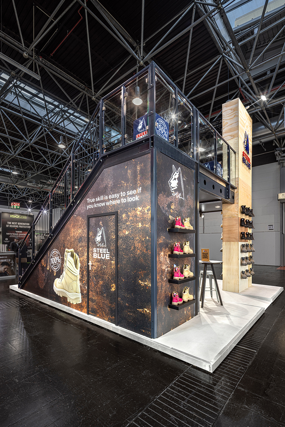 KOP EXPO - STEEL BLUE - A+A 2025 - DÜSSELDORF - STAND PHOTOGRAPHY - #0347(lr)