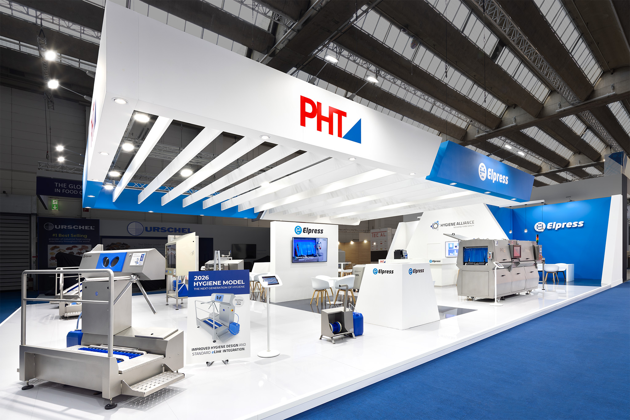 Standbouw Elpress en PHT op IFFA